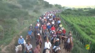 Cavalgada do Ferinha foi a atrao do fim de semana em Euclides.